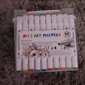 Ali's Art Markers Set - 60 Colors!!